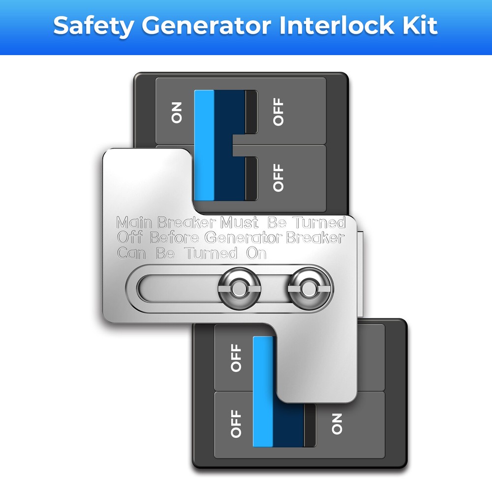 Generator Interlock Kit For Siemans Challenger Westinghouse 200 Amp Panel