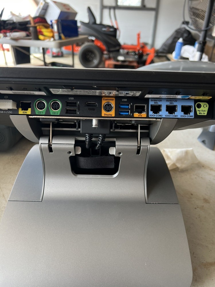 Micros Oracle Workstation 6 WS6 610 POS, Stand, Power Supply, customer display