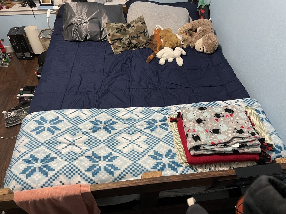 Queen Mattress And Bed Frame Set