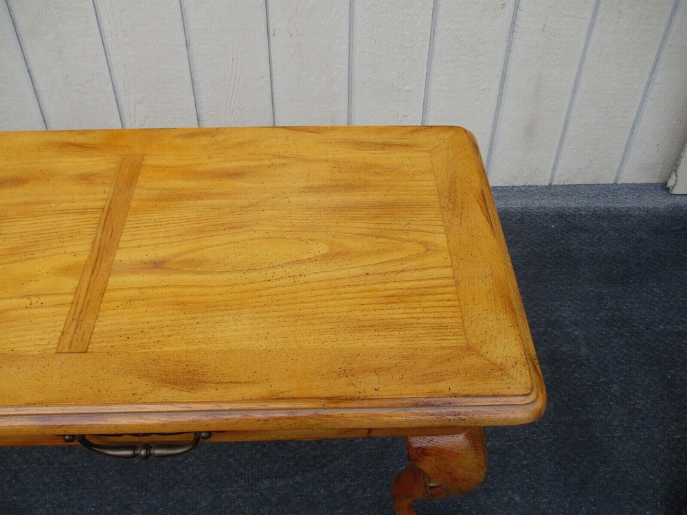 63695 Oak Console Table Server Sideboard