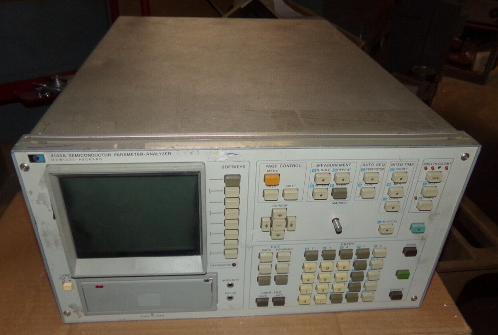 Hewlett Packard 4145A Semiconductor Parameter Analyzer