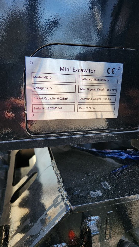 2024 Mini Exavator (Lithium) MK10-Li