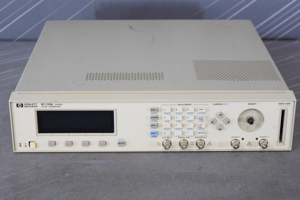 HP 8110A Pulse Pattern Generator, 150 MHz
