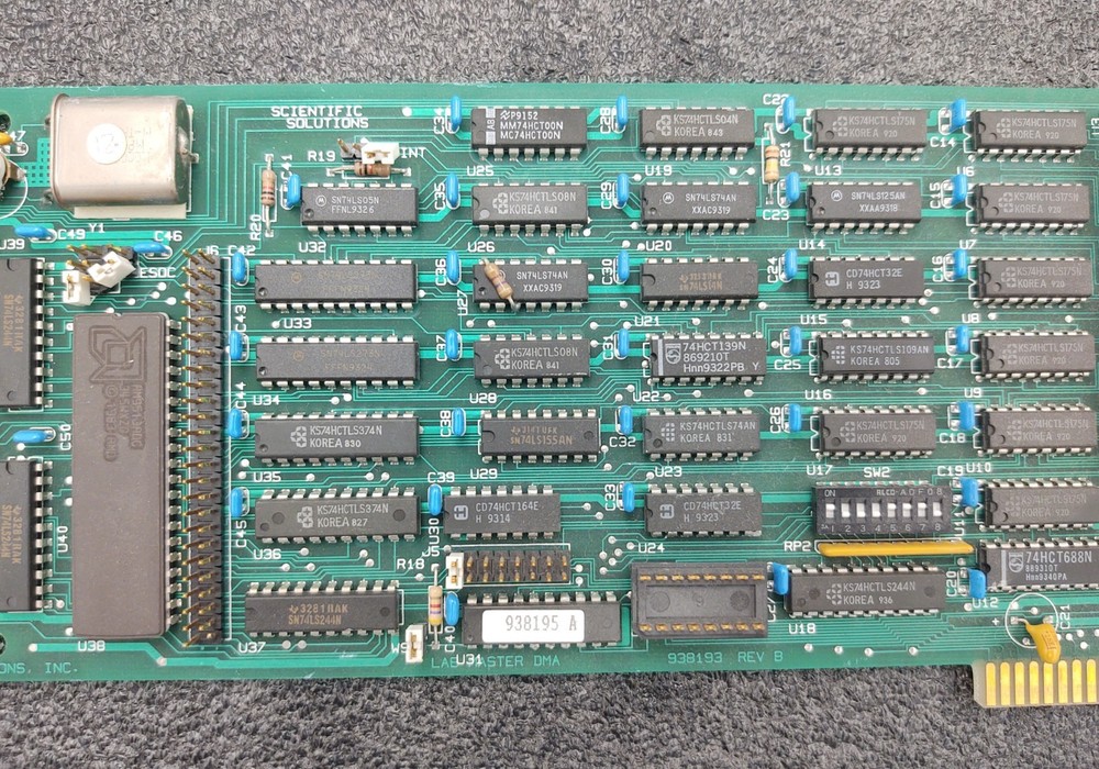 Scientific Solutions Lab Master DMA Data Acquisition Computer Board 938193 Rev B