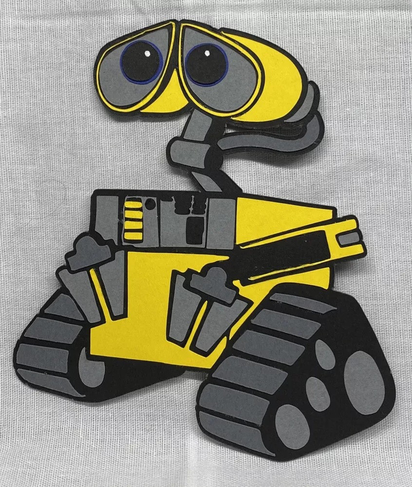 Wall-E Die Cut Scrapbook Embellishment Disneyland Universal Studios