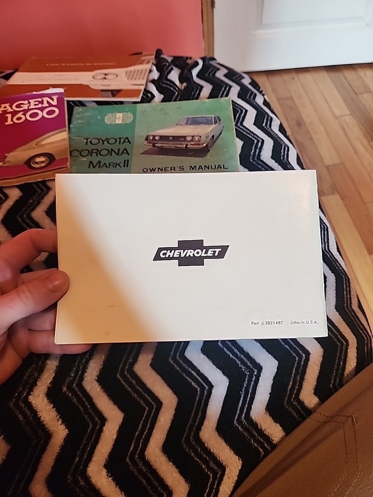 1963 Chevrolet Owners Guide Excellent