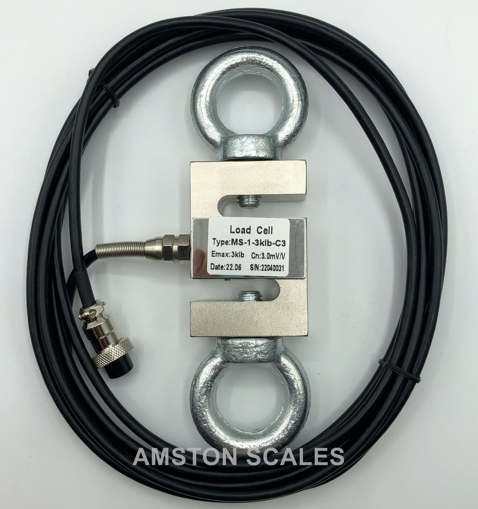 1000 LB S-TYPE LOAD CELL LCD DISPLAY ARCHERY DRAW BOARD COMPOUND LONG BOW SCALE