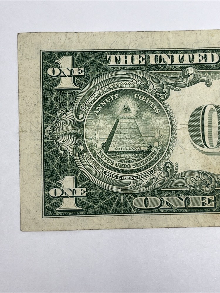 1935 F $1 Bill Silver Certificate Star Note