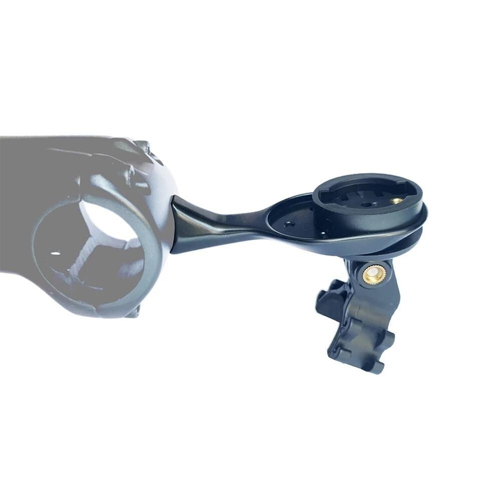 Black Bicycle Odometer Mount for Garmin Replaceable Base Easy to Install