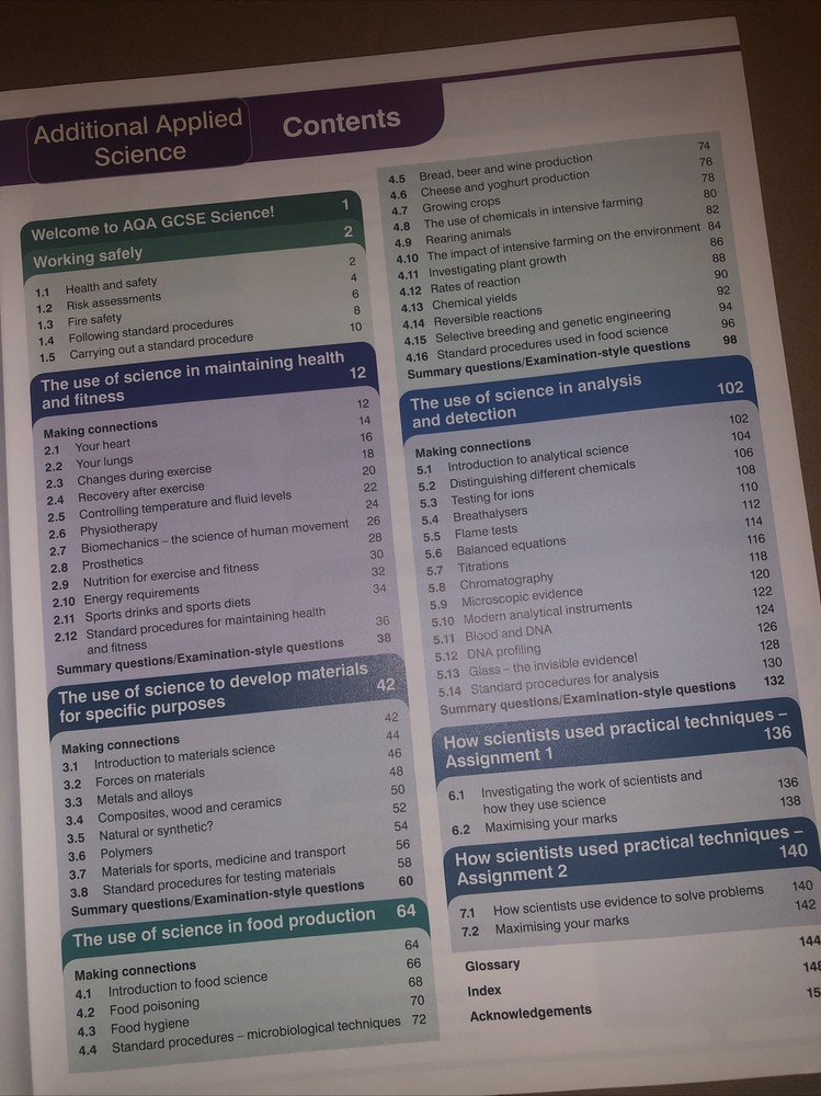 AQA Science GCSE Book