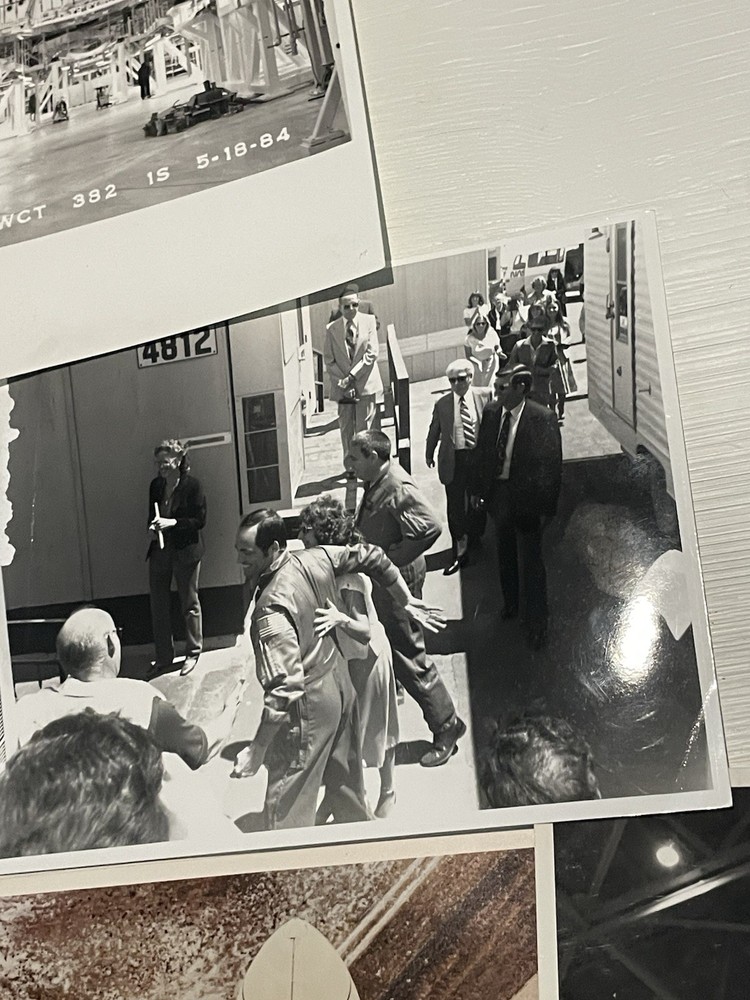 NASA Space Shuttle Columbia Photographs Astronauts Testing Training Edwards AFB