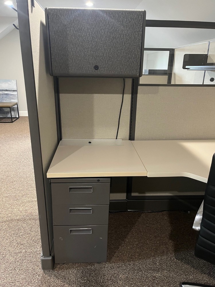 Three Office cubicals