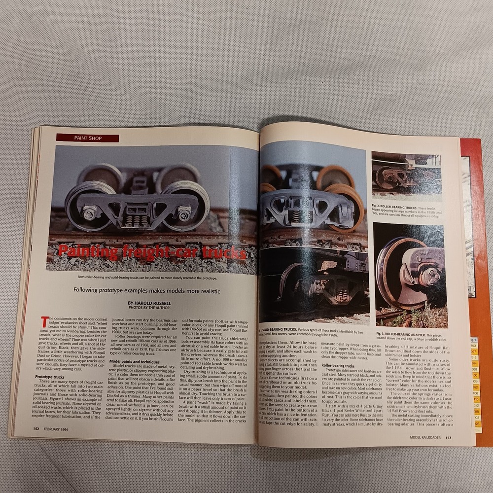Model Railroader Magazine February 1994
