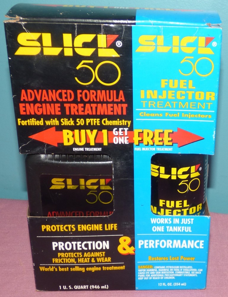 Slick 50 Advanced Formula Engine Treatment & Fuel Injector Treatment