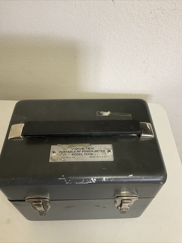 Wavetek Portable RF Power Meter Model 1034A