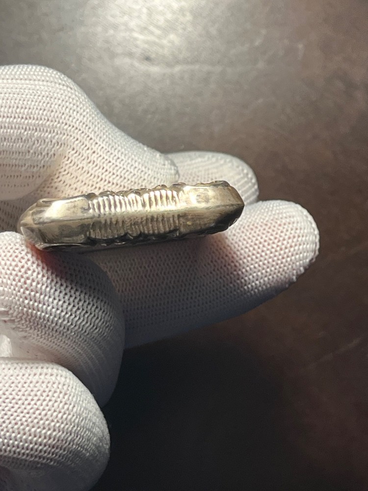 antique sterling silver match safe vesta case
