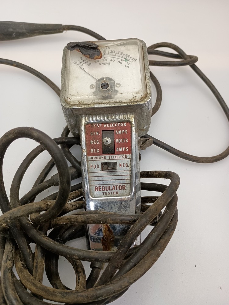 B.K. Service MOTOR TESTER ENGINE ANALYZER Alternator Regulator Voltage Tester