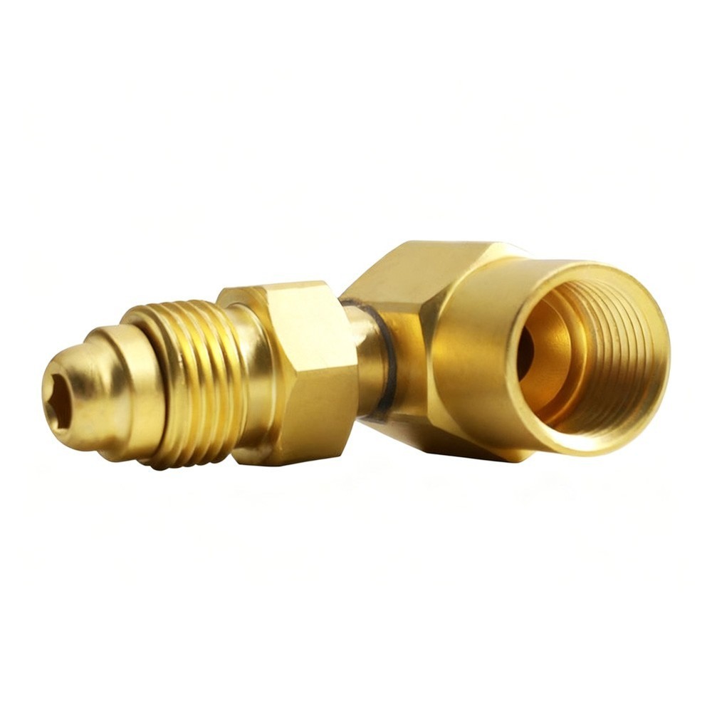 90 Degrees Elbow Adaptor Efficient Gas Utilization Long-lasting Connection