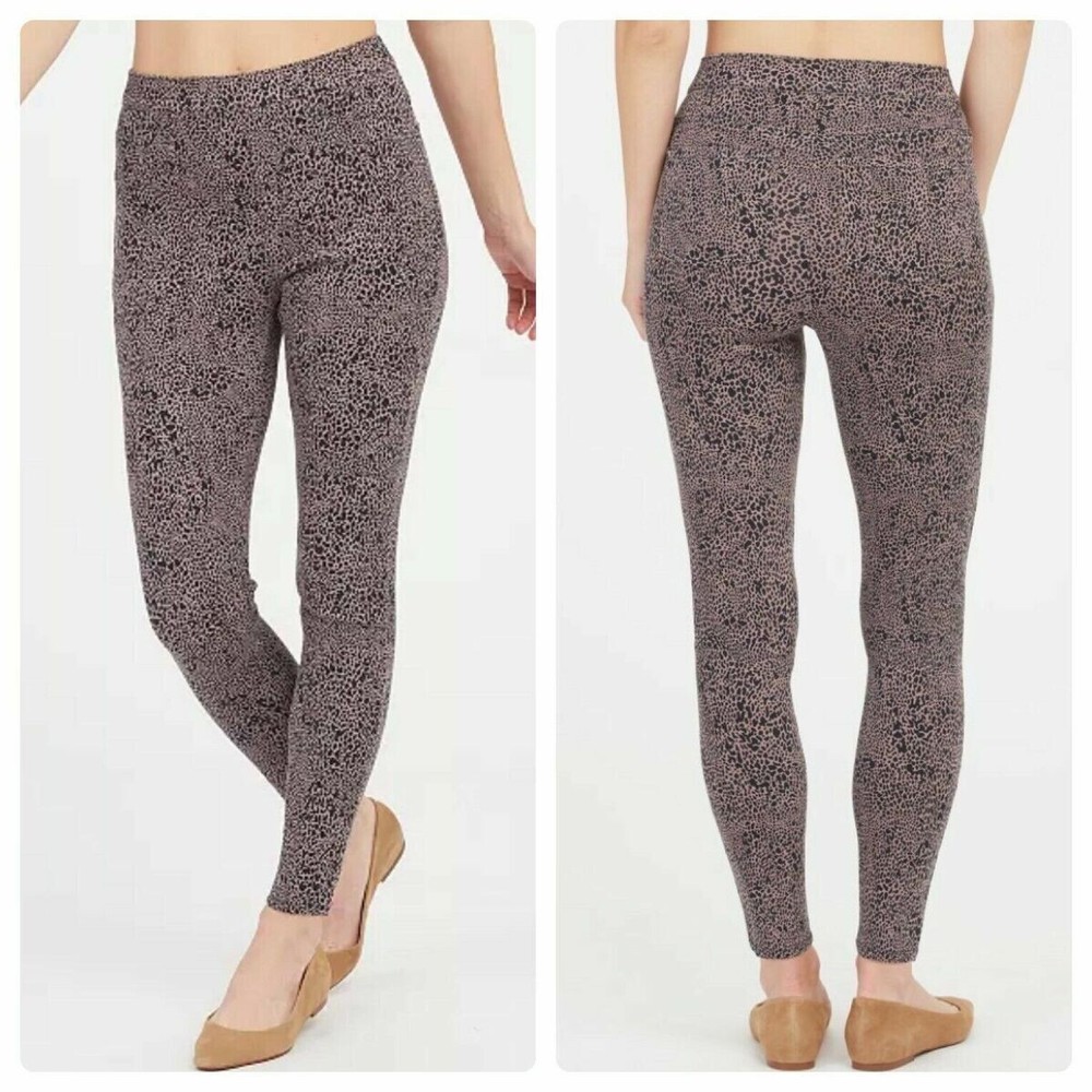 Spanx 20018R Ankle Jean-ish Leggings Desert Dot - Medium