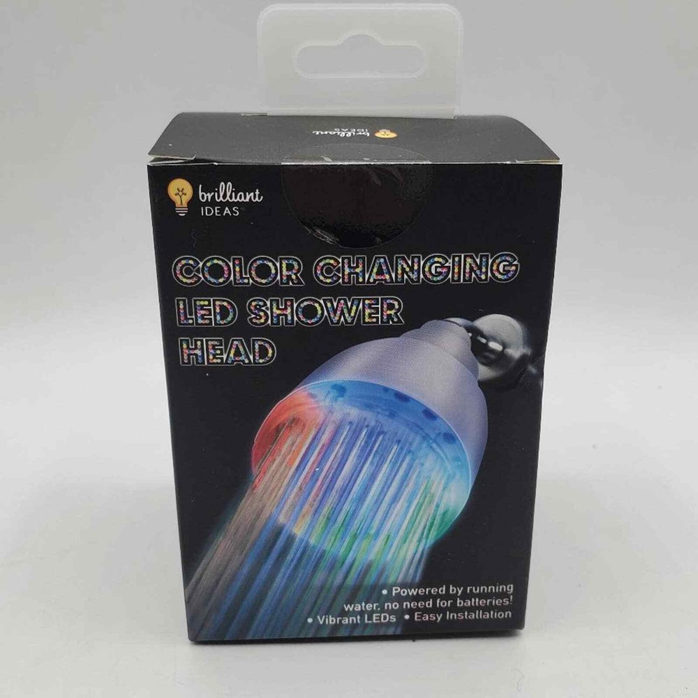 NIB COLOR CHANGING LED SHOWER HEAD