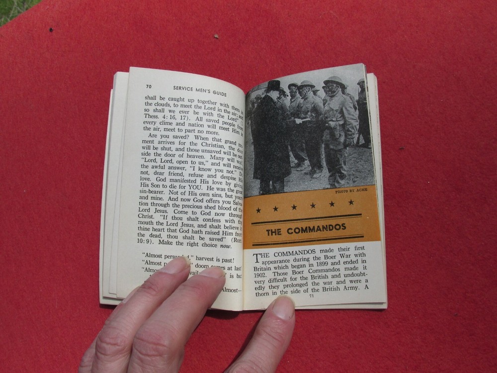 1943 Service men's guide : or, Helps heavenward