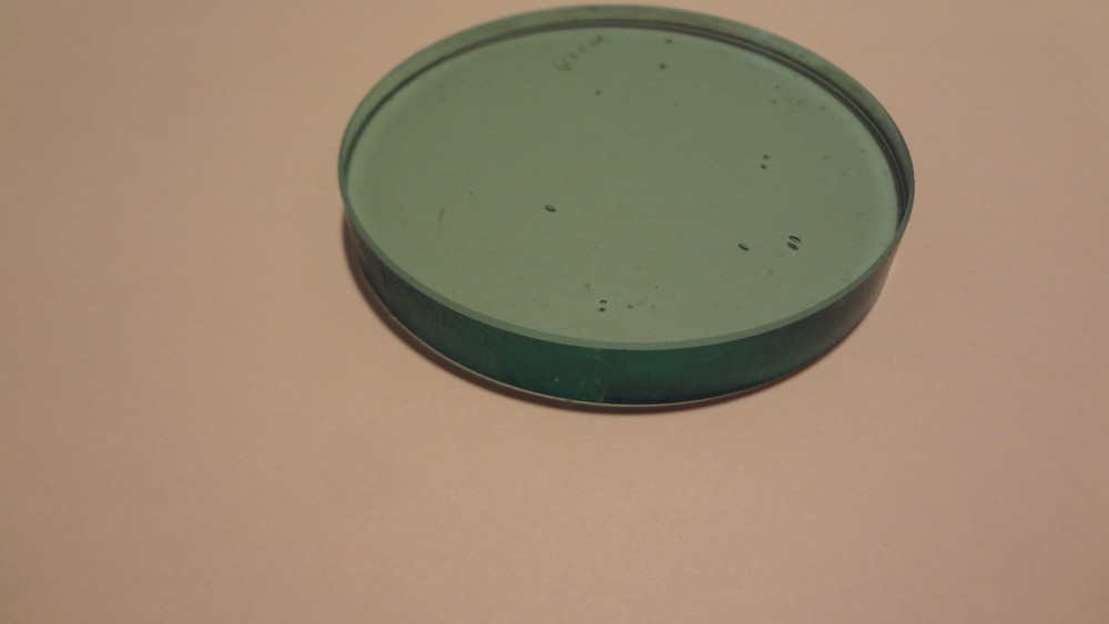 MICROSCOPE GREEN FILTER 62MM DIAM X 8MM THICK