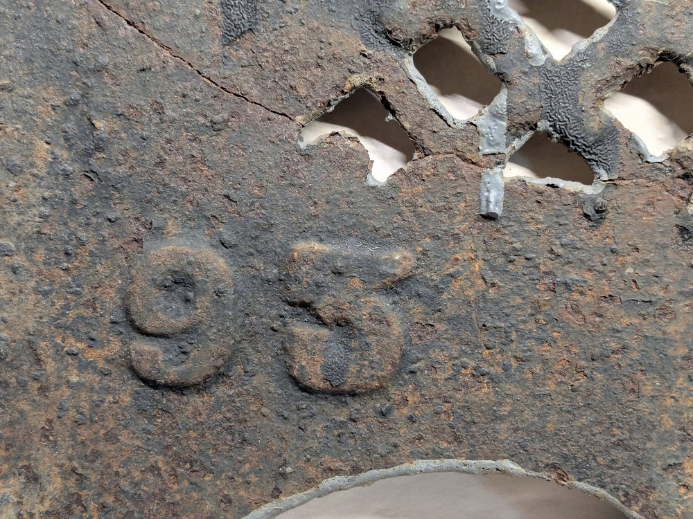 Antique Cast Iron Arched Fireplace Summer Front Cover
