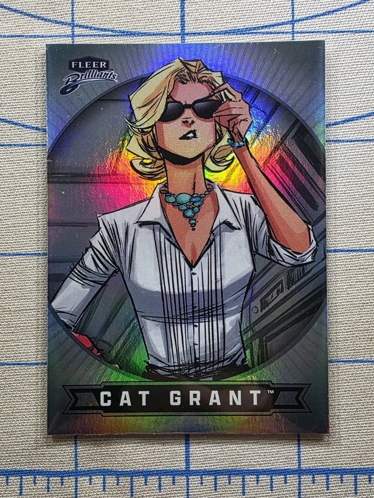 Fleer Brilliants Superman - Cat Grant #6 - Regular Base - DC Comics Card