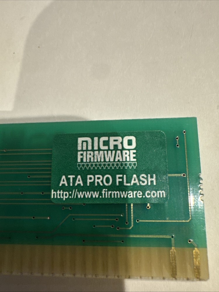 ISA ATA PRO FLASH Card Micro Firmware
