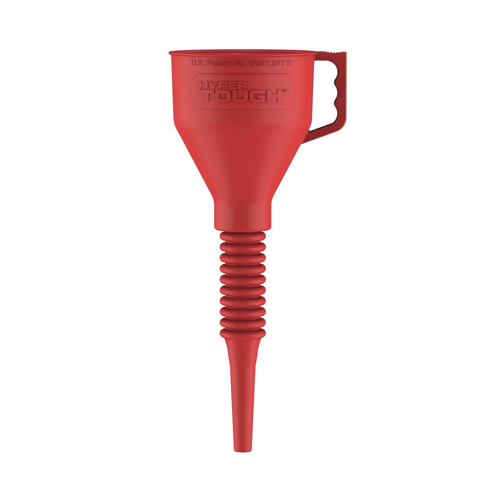 Hyper Tough Flexible Rubber Funnel - Assorted