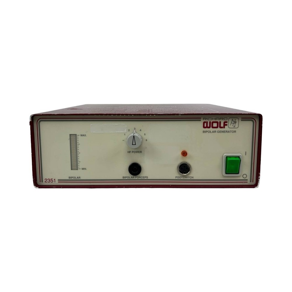 Richard Wolf 2351.001 Bipolar Coagulator ESU Generator includes power cable