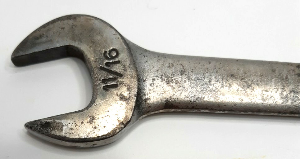 Vintage Snap~On Tools 11/16" Combination Wrench OEX~22 With 1948 Date Code
