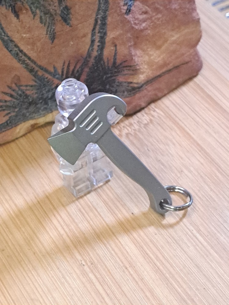 EDC Titanium Alloy Keychain Bottle Opener Multi-Tool
