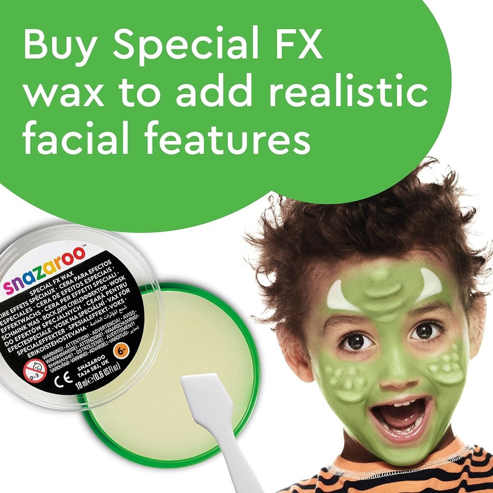 Easy-to-Use Face Painting Set with Step-by-Step Guide
