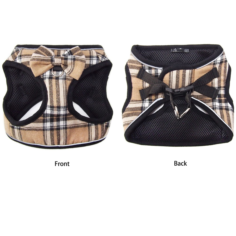 Mesh Soft Dog Harness, Adjustable No Pull Reflective Comfort Pet Vest for Dog...