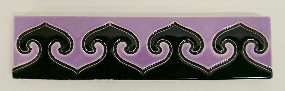 Vintage Border Tile with Repeating Pattern Germany
