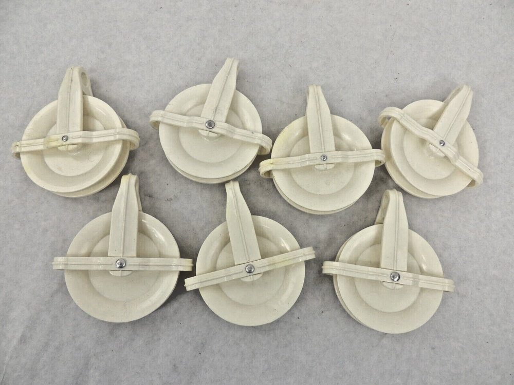 PULLIES, 4", LOT OF 7
