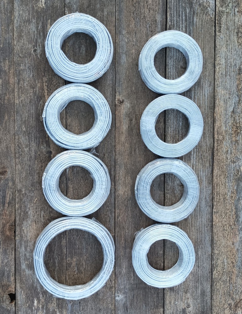 Bonsai Aluminum Wire (1 KG) Multiple sizes avaliable-Silver