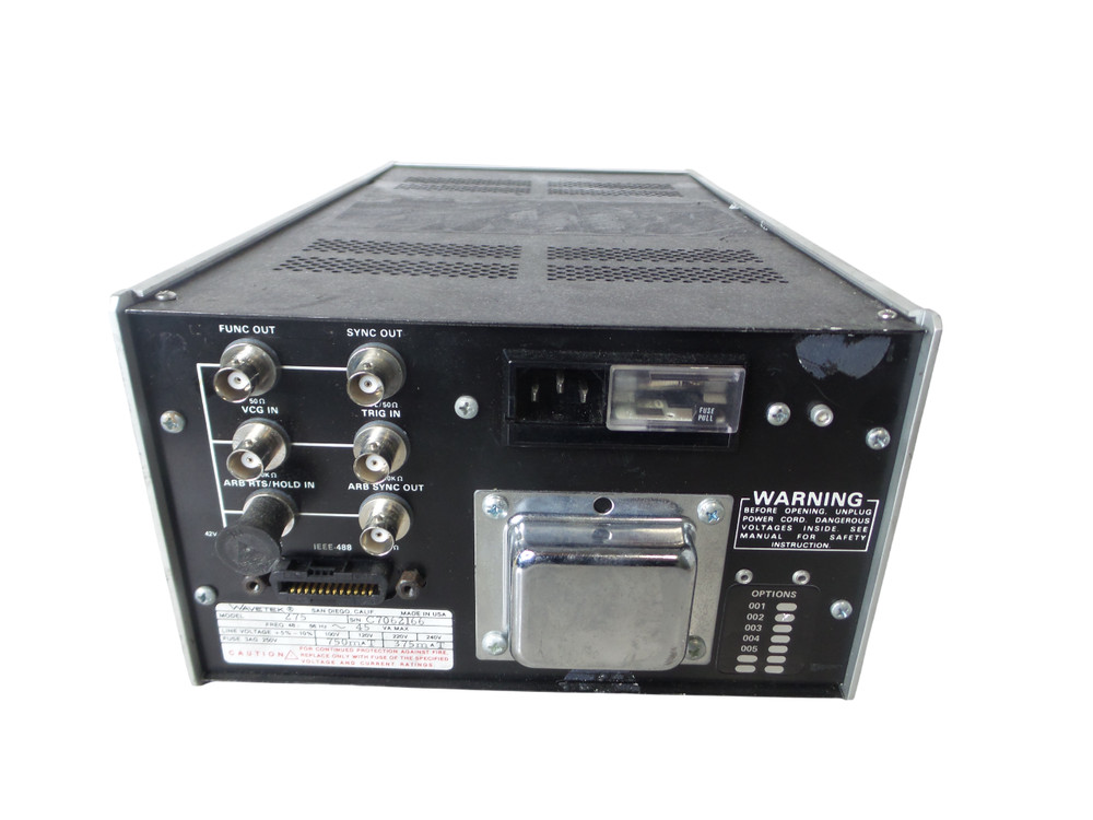 Wavetek Model 275 Programmable Arbitrary Function Generator