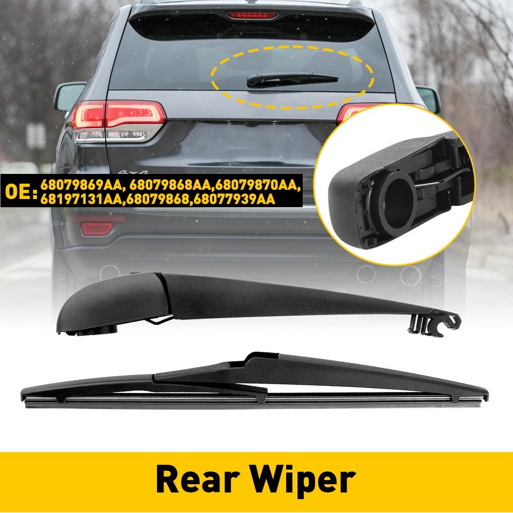 For 2011-2019 DODGE DURANGO Rear Windshield Wiper Arm & Kit Blade Set Assembly
