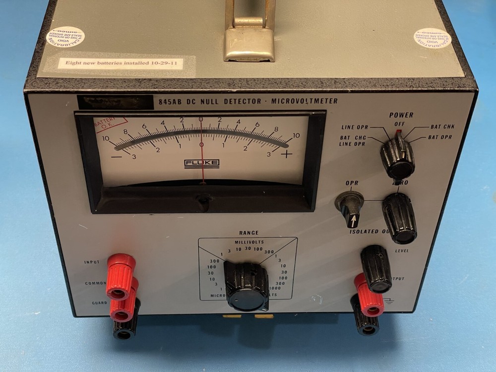 Fluke 845AB DC Null Detector