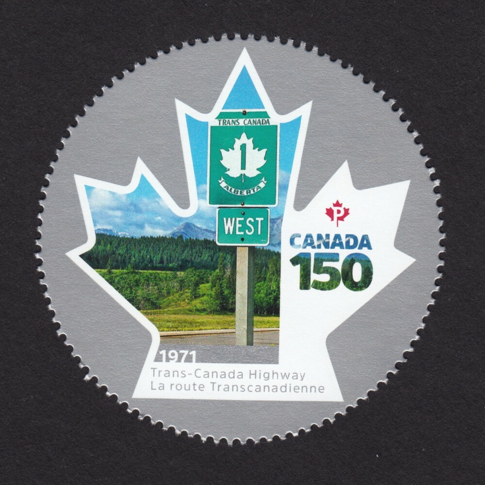 TRANS-CANADA HIGHWAY = CANADA 150 = Minisheet Stamp 2017 #2999b MNH VF