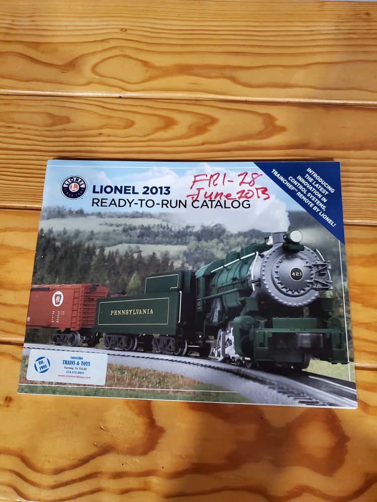 Lionel 2013 Ready-To-Run Catalog
