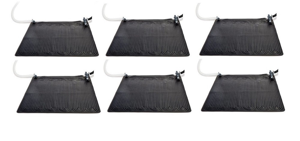 Intex Solar Mat for Above Ground Swimming Pool 8000GPH 6Pack