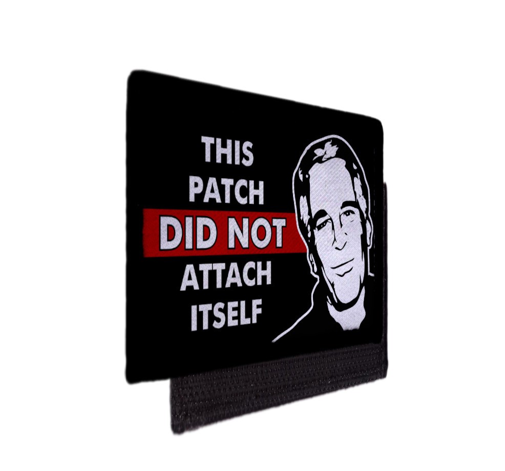 Did Not Attach itself Epstein Files Cospiracy Patch Sew on [sub]