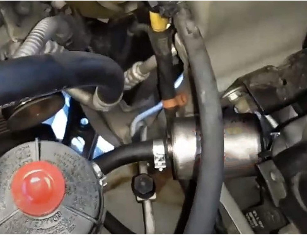 New 3/8" Inline Magnetic Transmission Filter