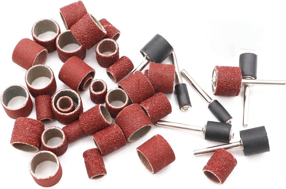 Sanding Drum Set for Dremel Rotary Tools-Includes Drum+Sanding Bits