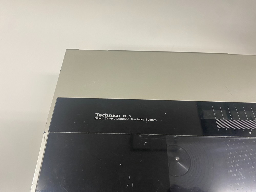 Technics SL-6 Linear Tracking Direct Drive Turntable Very Good OD