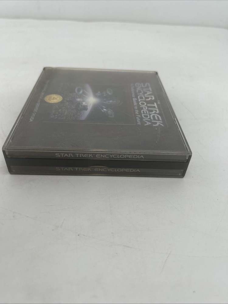 The Star Trek Encyclopedia: A Reference Guide To The Future 4 CD-ROM set (1997)