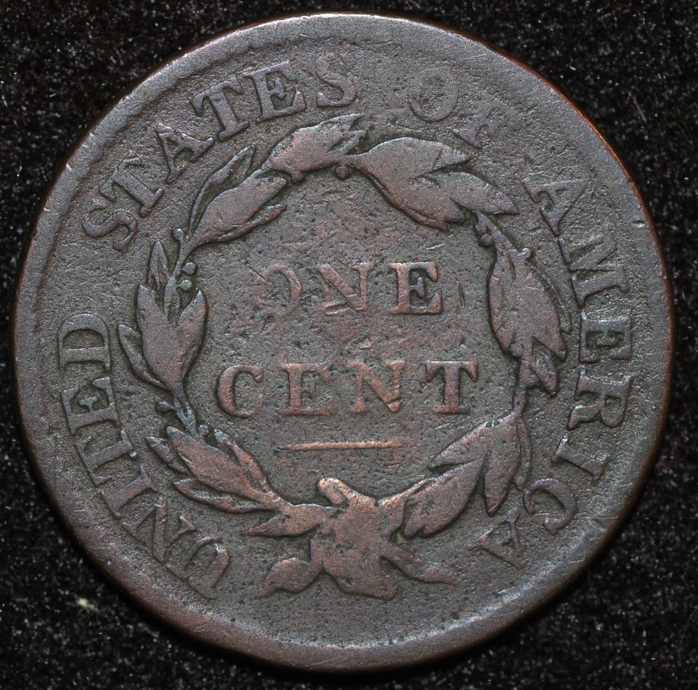 1818 Large Cent N-3 018HG